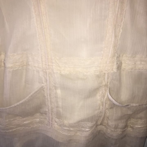 Off white creamy beige slip dress Angie size medium - Picture 6 of 12